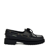 Mocassino SEBAGO Ranger Waxy Woman 7002IR0 - Total Black